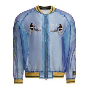 Kapital Sheer Pearl Mosquito Guard Bomber Jacket Tag Size 1 Men